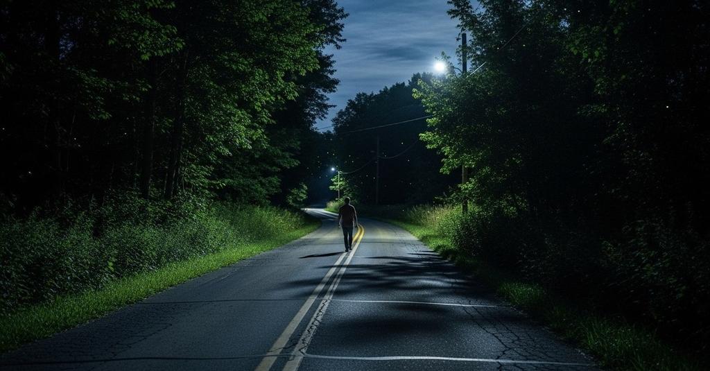 Overgrown Pennsylvania tunnel at night with eerie green atmospheric lighting and fog