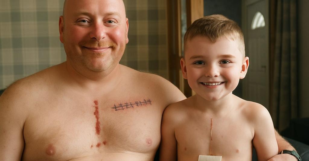 Artistic tattoo of a heartbeat monitor line on a man