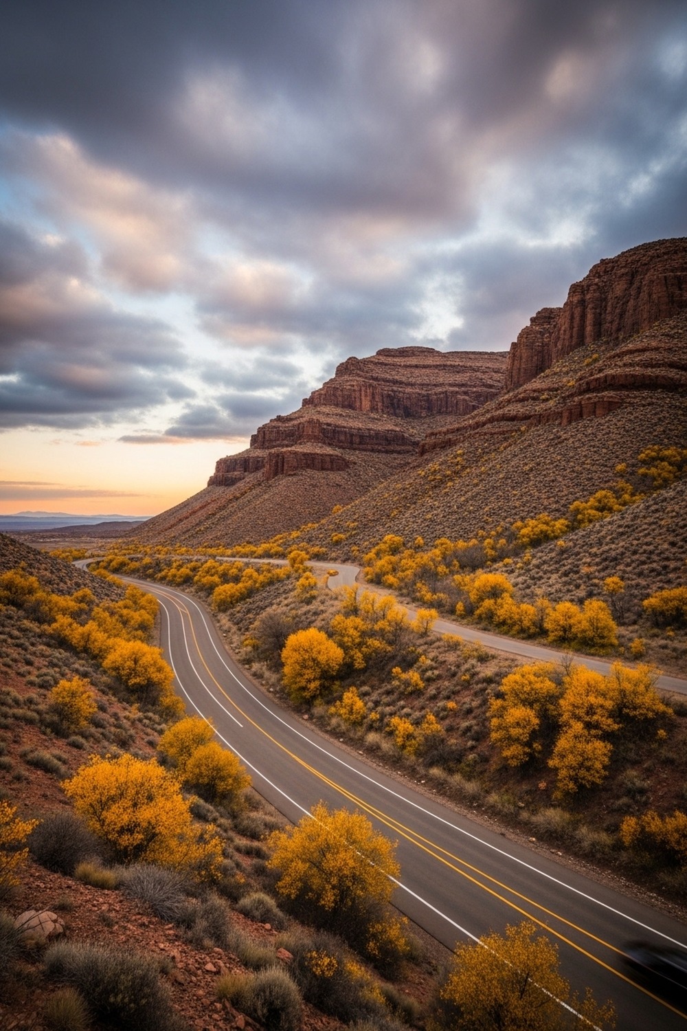Rocky Arctic shore of Little Diomede Island with Big Diomede visible across icy Bering Strait waters