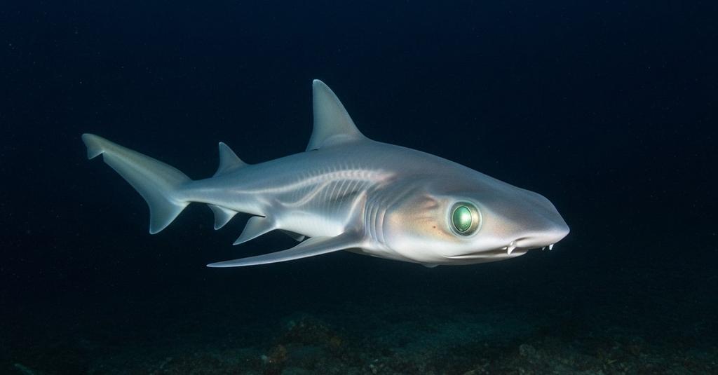 Close-up of a chimaera ghost shark