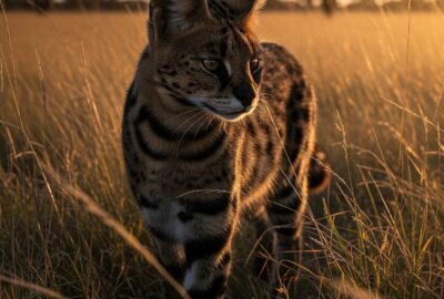 Photo: The Black Serval: A Shadow Cat That Shouldn't Exist