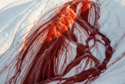 Photo: The Ancient Blood Bleeding From Antarctica's Ice