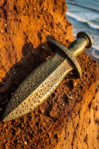 Photo: Bronze Age Dagger Emerges From Polish Baltic Cliffs
