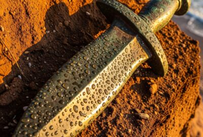 Photo: Bronze Age Dagger Emerges From Polish Baltic Cliffs