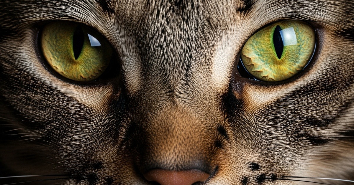 Close-up of a house cat