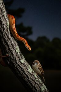 Photo: Corn Snake: The Nocturnal Climber Hiding in Plain Sight