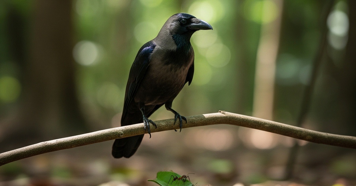 Why Crows Lie Still on Ant Colonies on Purpose — supporting photograph (different angle)