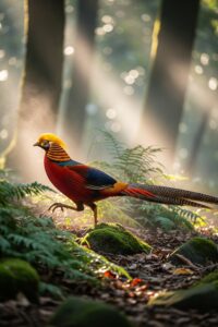 Photo: The Golden Pheasant: Nature's Most Extravagant Bird