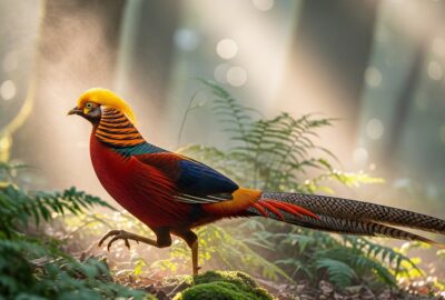 Photo: The Golden Pheasant: Nature's Most Extravagant Bird
