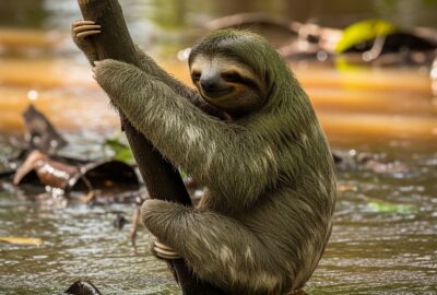 Photo: How Sloths Survive Floods: The Science of Slowing Down