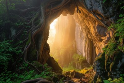 Photo: The Man Who Bought a Cave for $6,000 and Never Looked Back