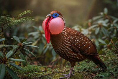 Photo: The Satyr Tragopan: Himalayas' Most Dazzling Bird