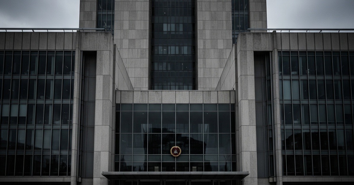 ICC international criminal court building exterior under overcast grey skies