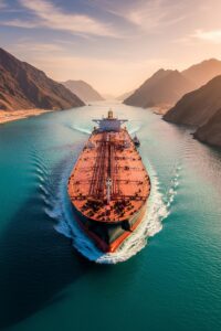 Photo: The Strait That Controls the World's Oil Just Closed