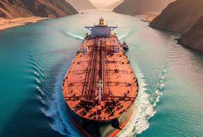 Photo: The Strait That Controls the World's Oil Just Closed