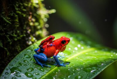 Photo: The Tiny Toxic Frog That's a Surprisingly Devoted Mom