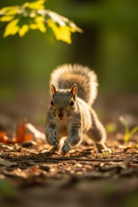 Photo: Why Baby Squirrels Run Straight At You (It's Not Rabies)