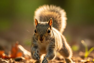 Photo: Why Baby Squirrels Run Straight At You (It's Not Rabies)