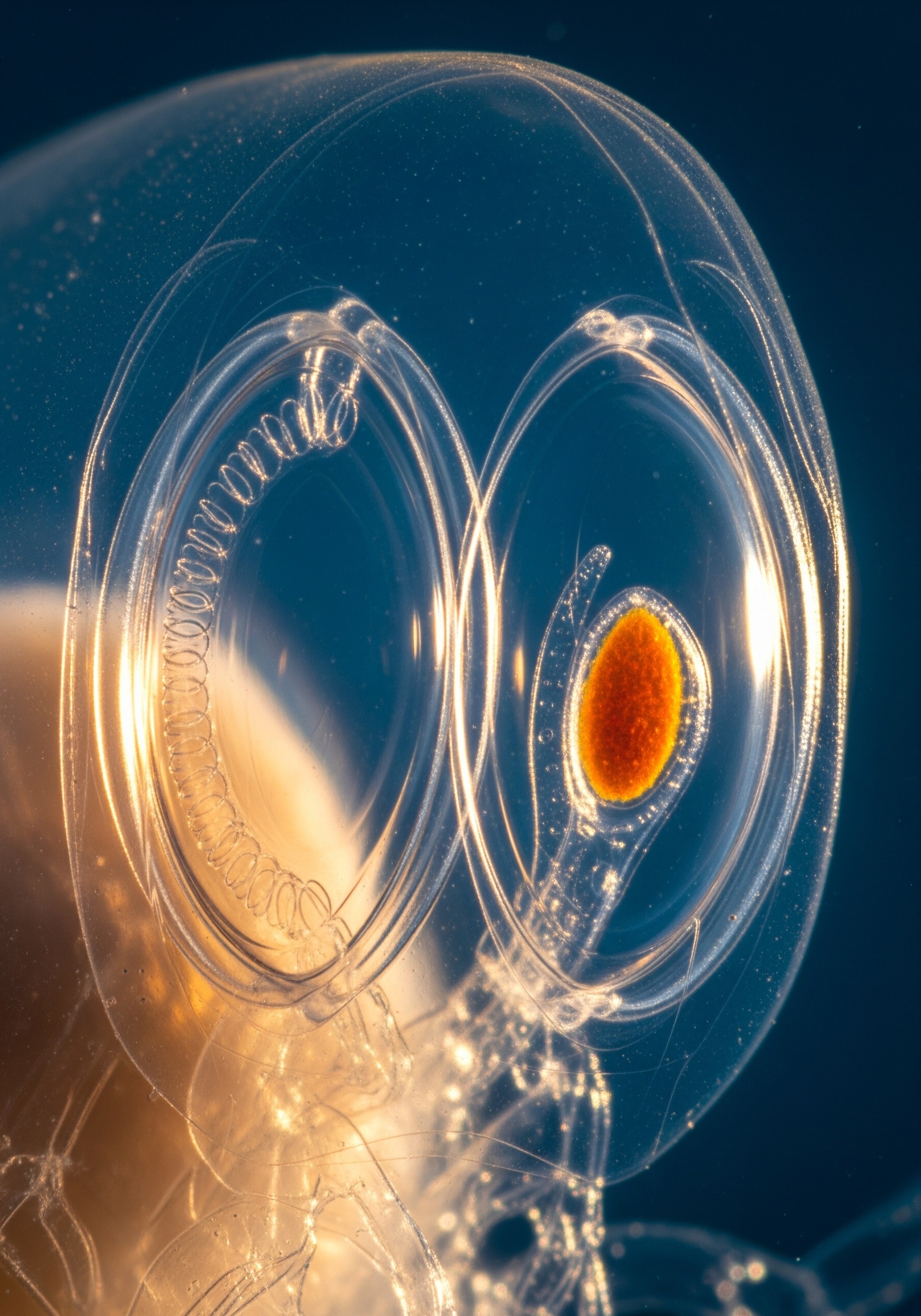 Copilia: The Copepod Scanning Eye That Works Like a TV