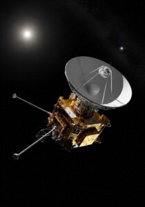 How far is Voyager 1 from Earth — the interstellar probe drifting through deep space, 25.8 billion km away
