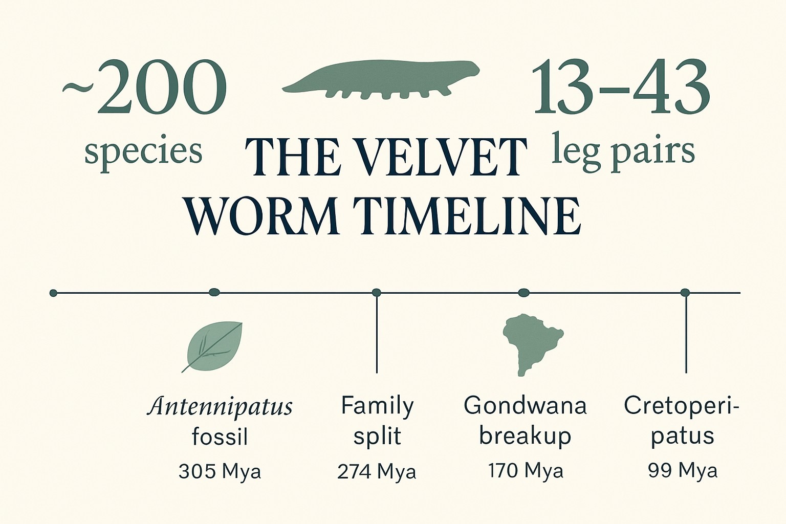 Śluz Aksamitnicy: Pułapka Sprzed 500 Milionów Lat — infografika