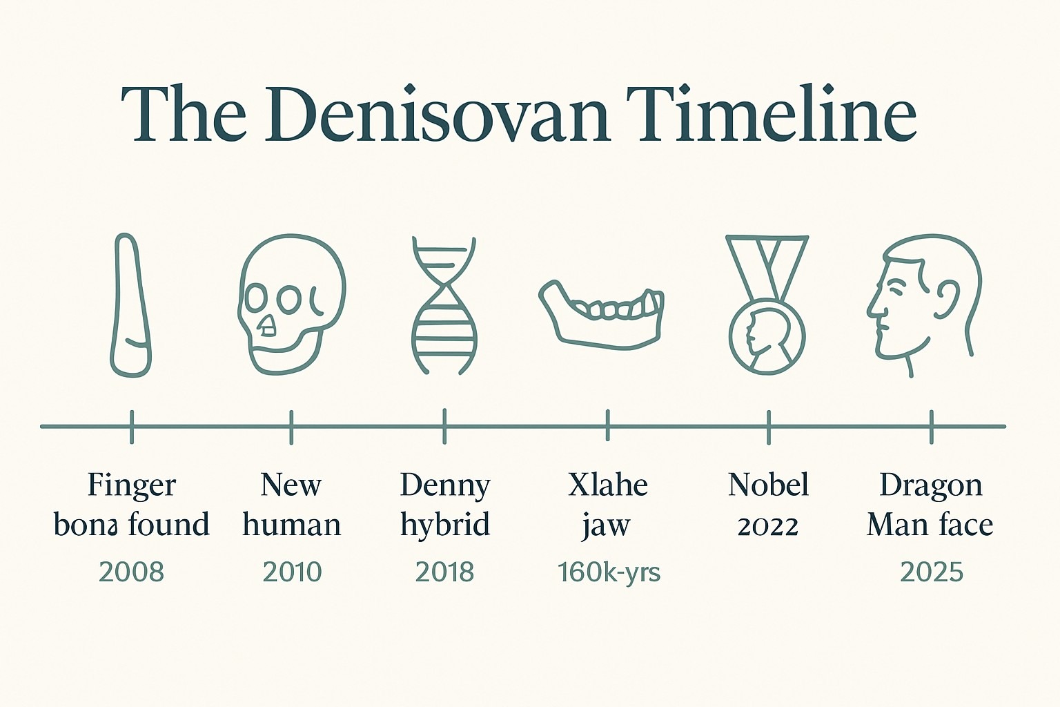 Denisovan Finger Bone Discovery: How a Pinky Rewrote Us infographic