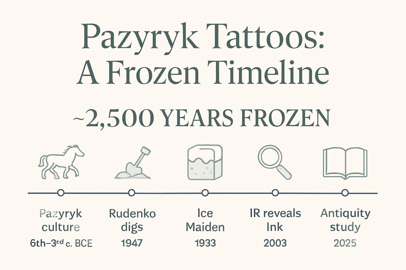 Pazyryk Tattoos: The Frozen Chieftain