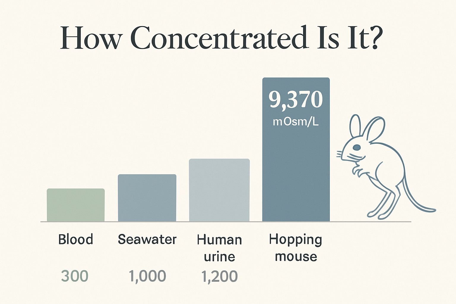 The Spinifex Hopping Mouse That Never Drinks Water infographic