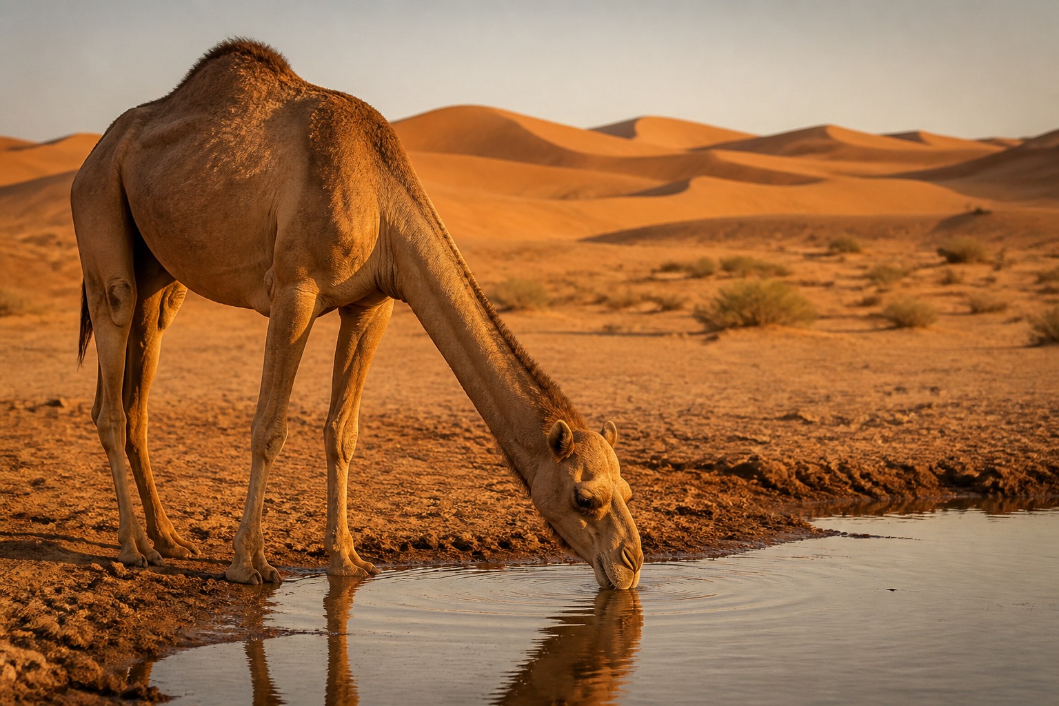 Why Are Camel Red Blood Cells Oval Shaped? The Reason